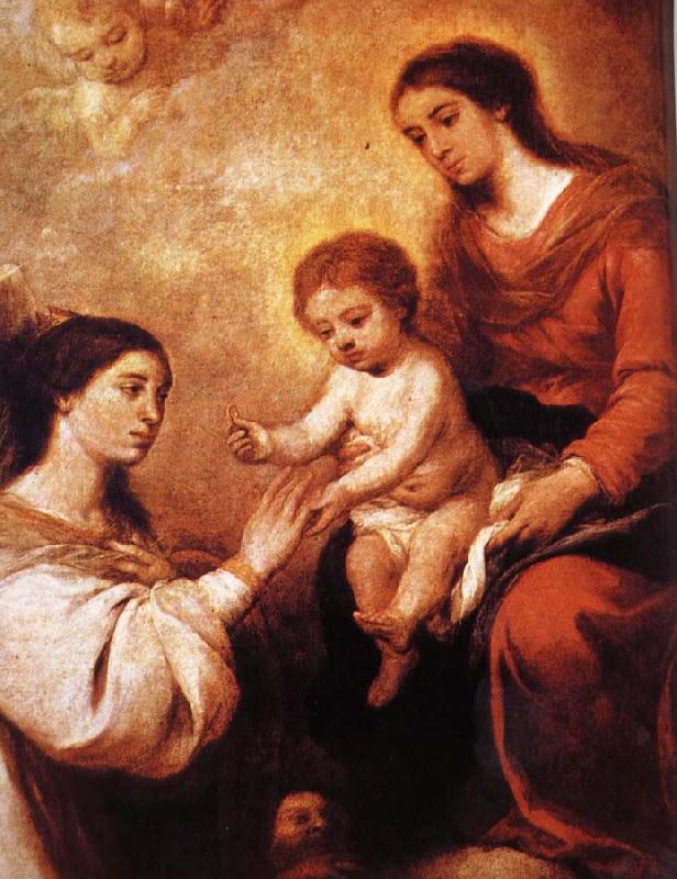 Bartolome Esteban Murillo Saint Qatar Fiorina Engagement